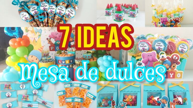 Ideas Creativas para una Mesa de Dulces Sencilla para Ni&ntilde;os