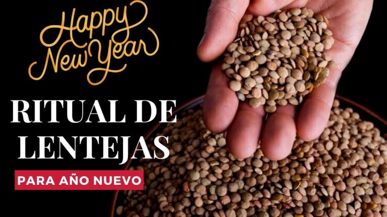 El significado de las lentejas en Año Nuevo