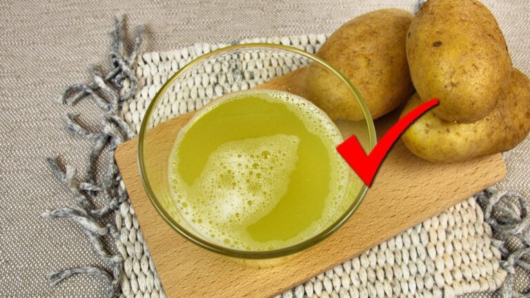 Beneficios del jugo de papa para la salud