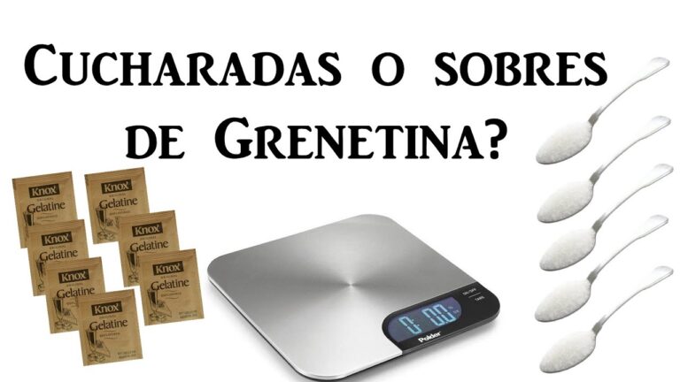 Cuántos Gramos Contiene un Sobre de Grenetina | Actualizado agosto 2025