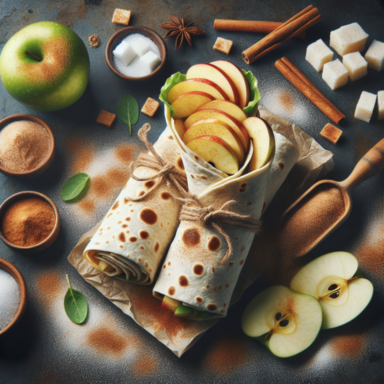 Receta Fácil de Burritos de Manzana: Deliciosos y Saludables en 30 Minutos