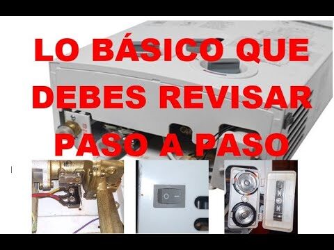 Cómo solucionar un boiler de paso que no enciende