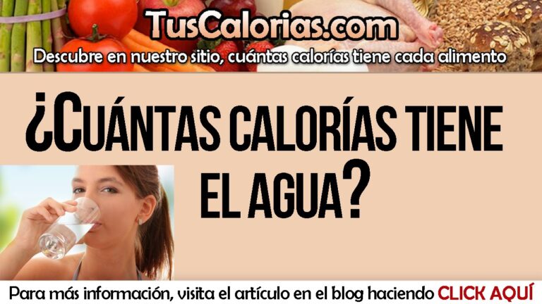 Las Calorías del Agua: Mitos y Realidades