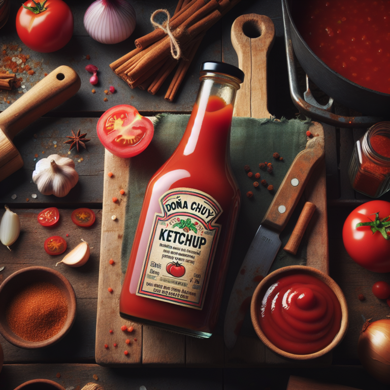 Receta de Catsup Do&ntilde;a Chuy: Deliciosa y Casera en 5 Sencillos Pasos