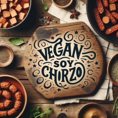 Delicioso Chorizo de Soya Vegano: Receta Fácil y Saludable