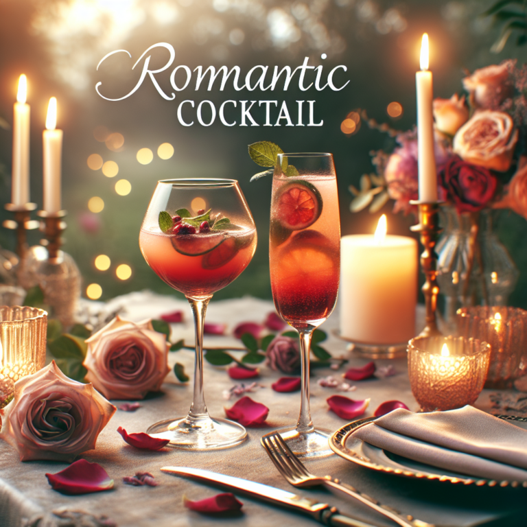 Cocktail Romántico: La Receta Perfecta para Encender la Pasión