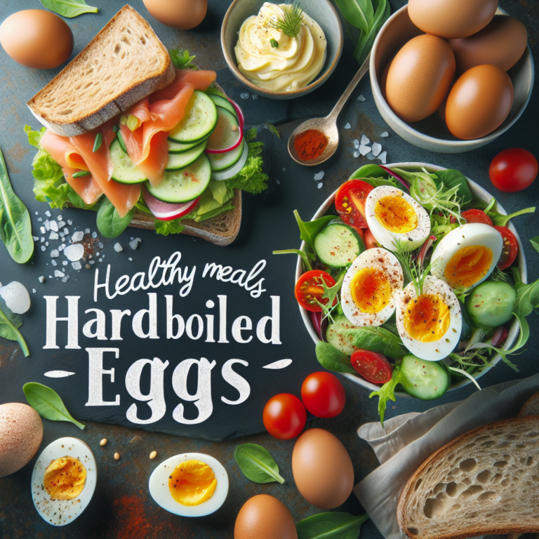 Deliciosas Comidas Saludables con Huevo Duro: Recetas Nutritivas para tu Salud