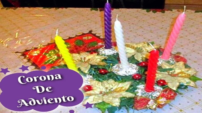 Gu&iacute;a Pr&aacute;ctica para Decorar una Corona de Adviento