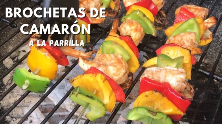 Deliciosas brochetas de camarón: guía fácil para prepararlas