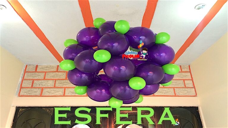 Guía Práctica para Hacer Esferas con Globos