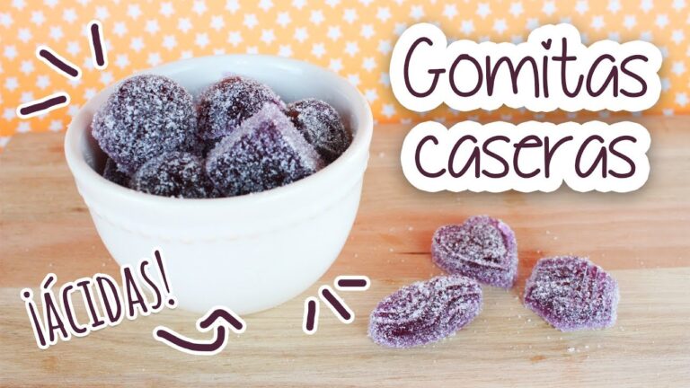 Deliciosas Gomitas Tiras &Aacute;cidas: Receta Casera para un Snack Irresistible