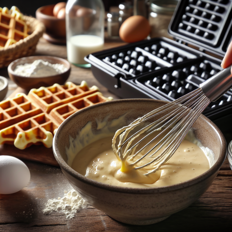 C&oacute;mo Hacer Harina para Waffles Casera: Receta F&aacute;cil y R&aacute;pida