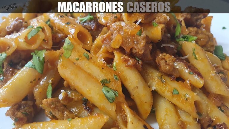 Macarrones Sencillos: Receta Fácil y Rápida