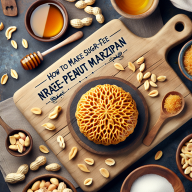 Cómo Hacer Mazapán de Cacahuate Sin Azúcar – Receta Sencilla y Saludable