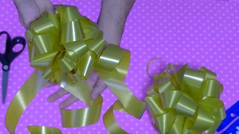 Cómo Hacer un Moño Perfecto con Listón para Regalos | Actualizado