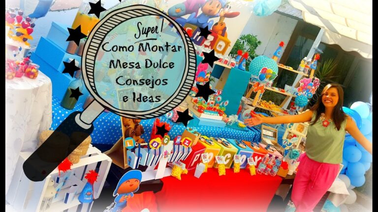 Gu&iacute;a para Crear una Mesa de Dulces Perfecta
