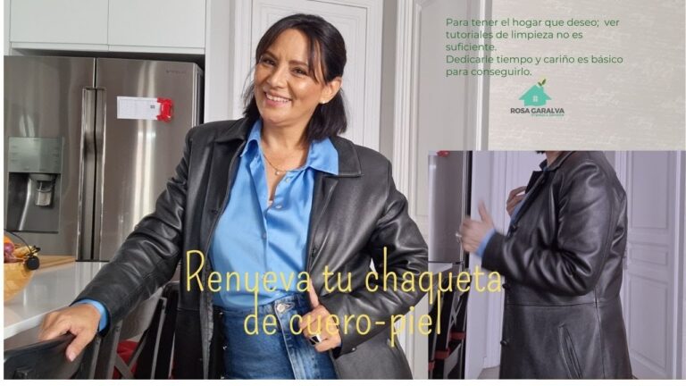 Gu&iacute;a Pr&aacute;ctica para Limpiar una Chamarra de Piel