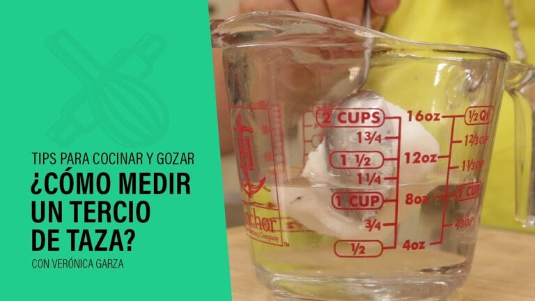 Cuánto es Dos Tercios de Taza: Guía Práctica de Medidas