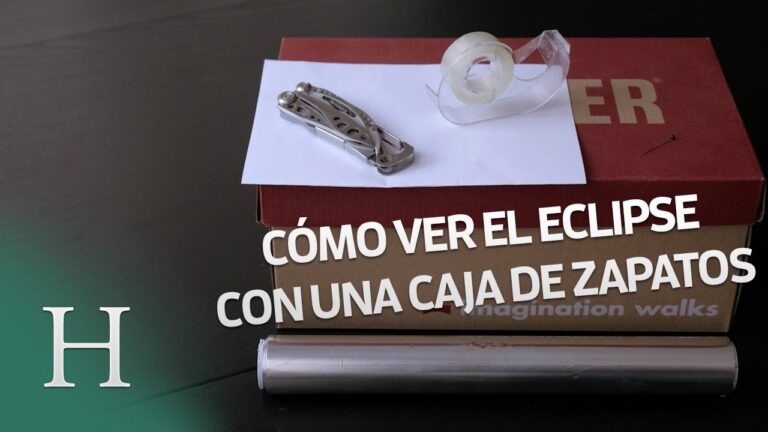 Guía para Crear un Eclipse Lunar en una Caja de Zapatos