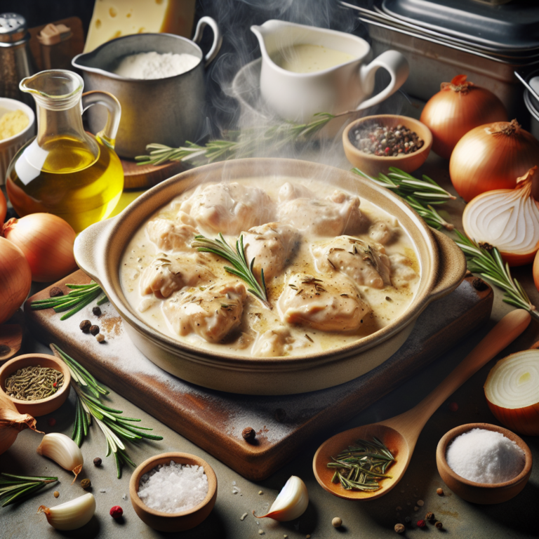 Deliciosa Crema para Pollo: La Receta Perfecta para Tu Cena