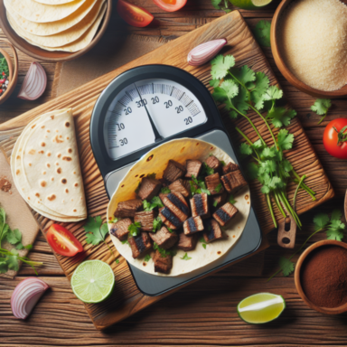 &iquest;Cu&aacute;ntos Gramos de Carne Tiene un Taco? Descubre la Receta Perfecta para Disfrutarlo