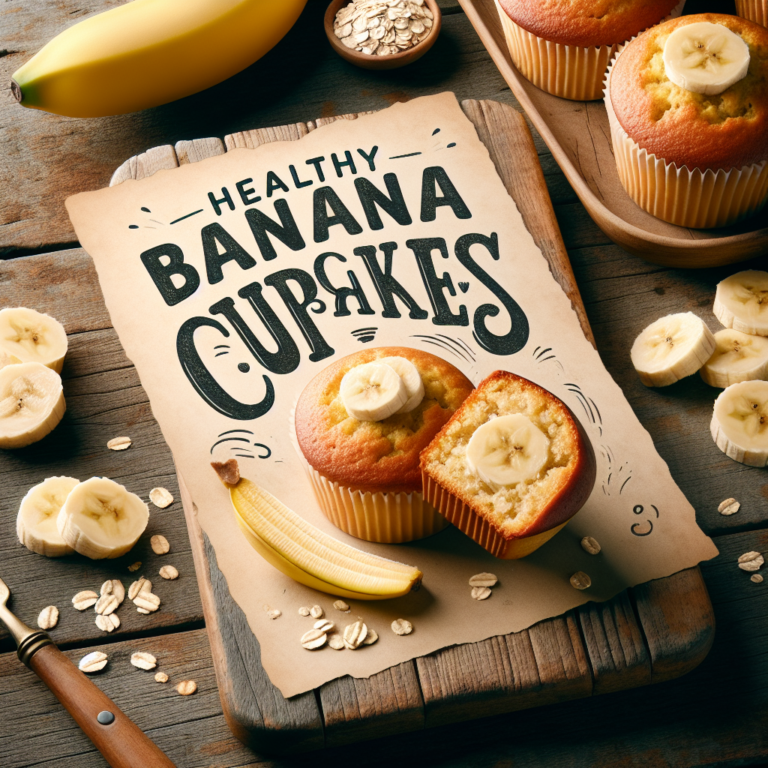 Cupcakes de Pl&aacute;tano Saludables: Deliciosos y Nutritivos para Disfrutar sin Culpa