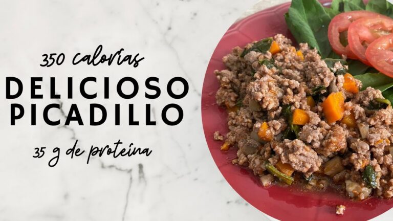 Calorías del Picadillo: Guía Nutricional Esencial