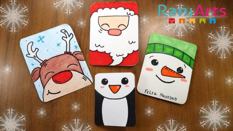 Ideas Creativas para Cartas de Navidad F&aacute;ciles