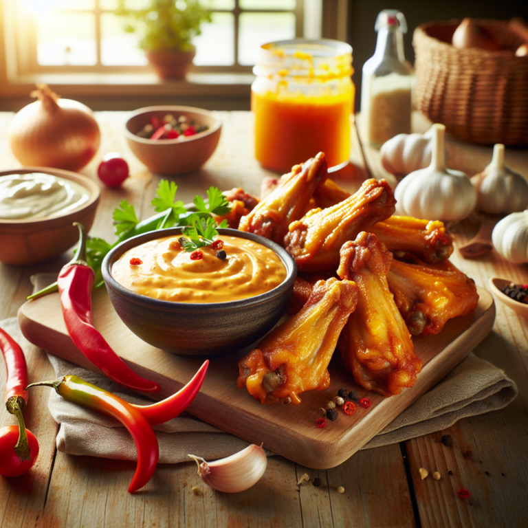 Dip de Habanero para Alitas: La Receta Picante que Transformar&aacute; tus Aperitivos