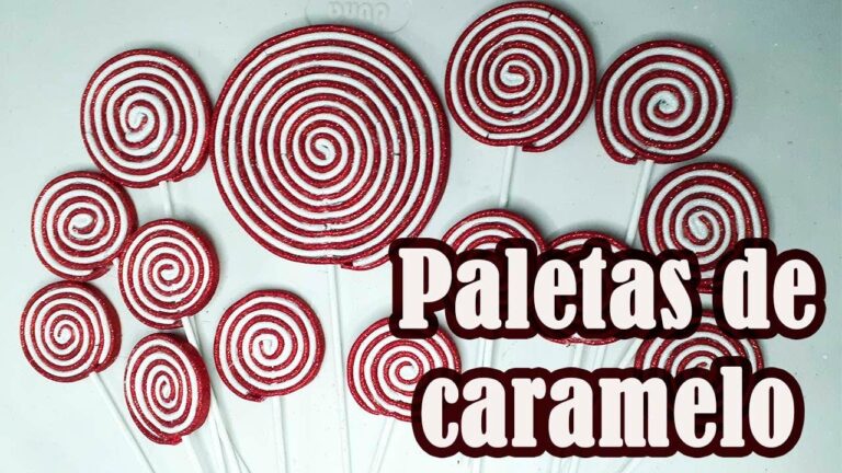 Ideas Creativas de Paletas Navide&ntilde;as para Decorar