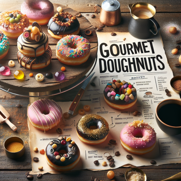 Deléitate con las Mejores Donas Gourmet en DF: Receta Fácil y Rápida