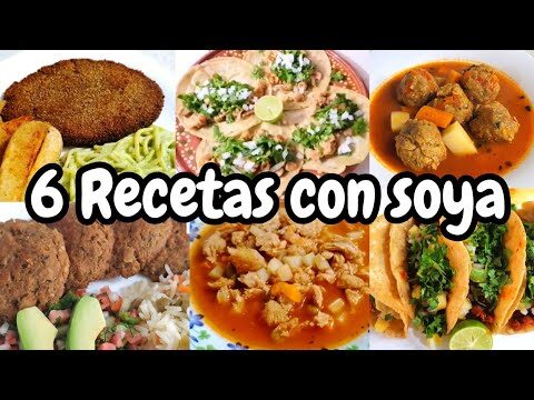 Deliciosas recetas de soya: fáciles y rápidas de preparar