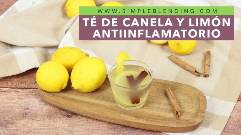 C&oacute;mo Preparar T&eacute; de Canela con Lim&oacute;n de Manera F&aacute;cil