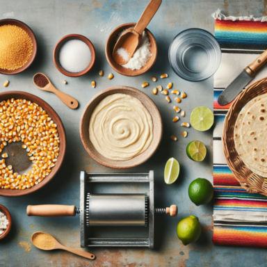 elaboracion de tortillas de maiz