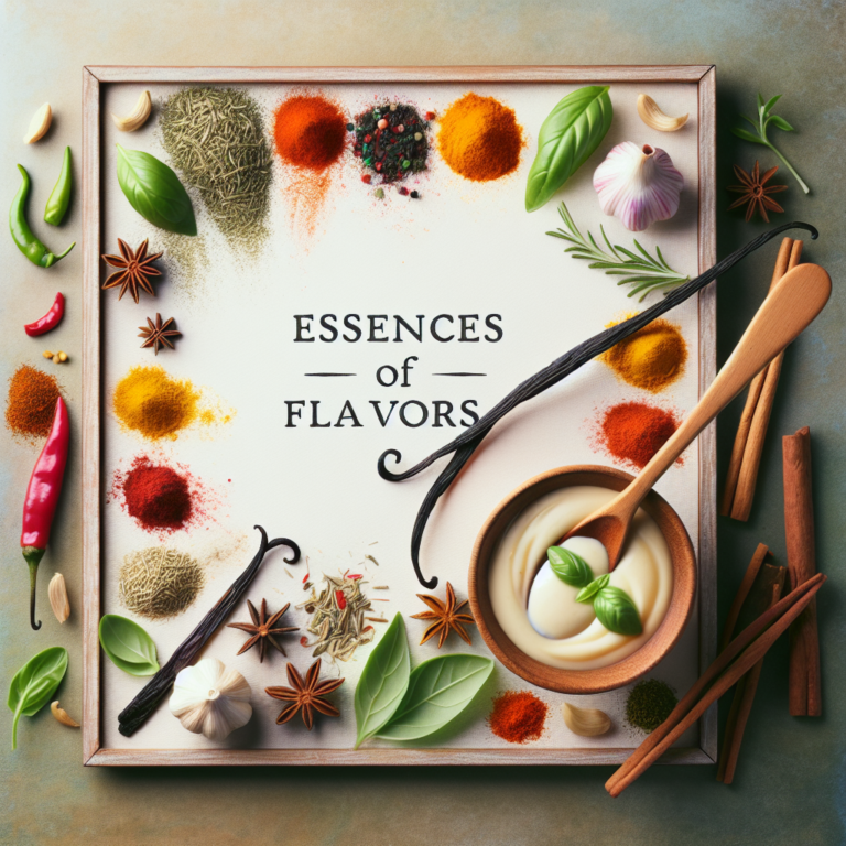esencias de sabores