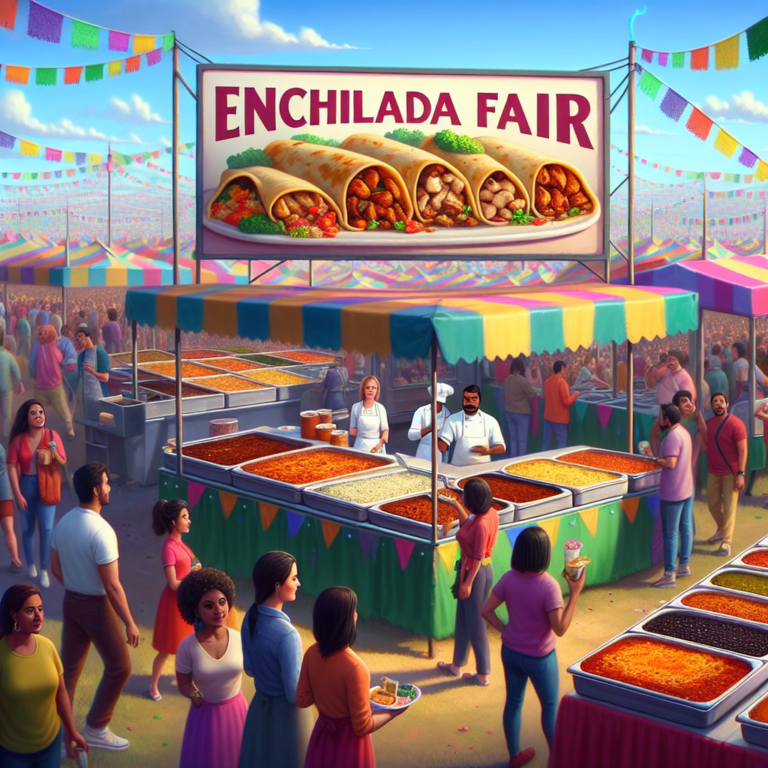 Receta Tradicional de Enchiladas para Celebrar la Feria de la Enchilada