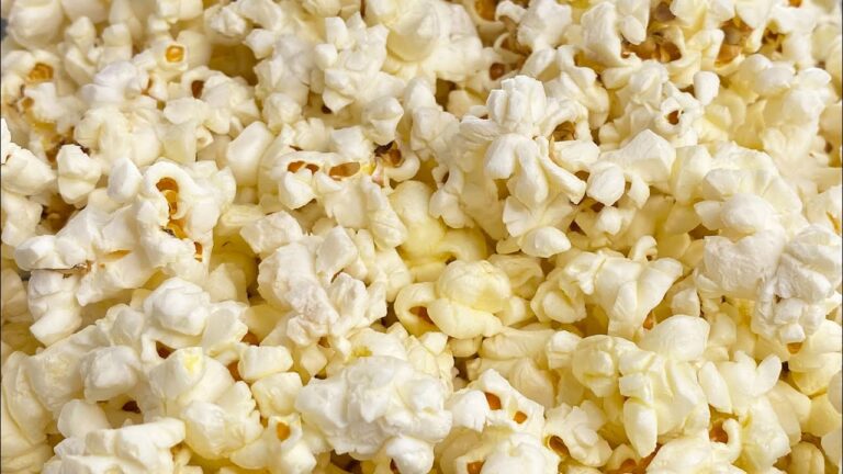 La cantidad ideal de mantequilla para las palomitas