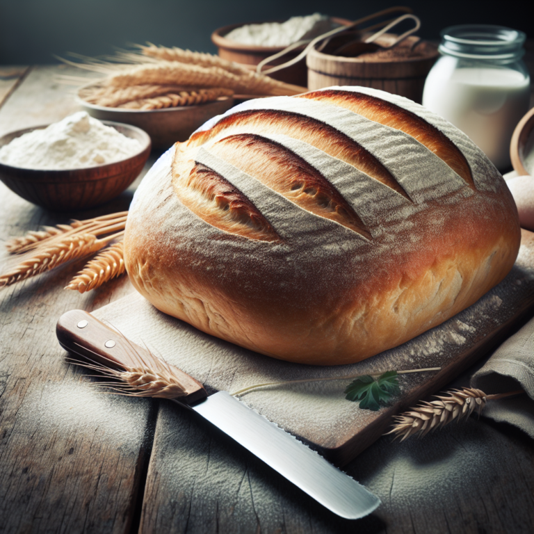 Deliciosa Hogaza de Pan Receta: Aprende a Hacerla en Casa