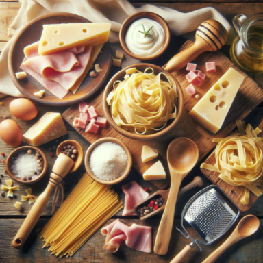 Ingredientes para Fettuccini Alfredo: Receta Clásica y Deliciosa
