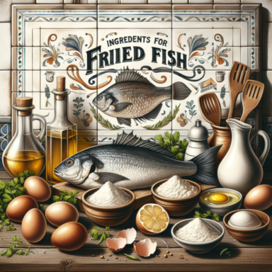 Ingredientes para Pescado Frito: La Gu&iacute;a Completa para un Plato Delicioso