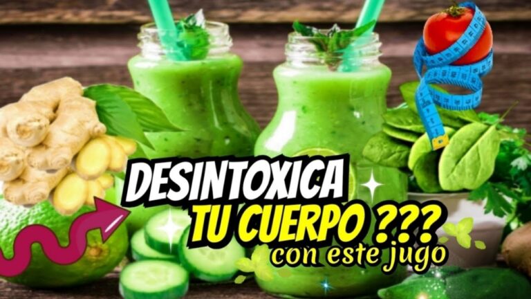 Beneficios del jugo verde con jengibre