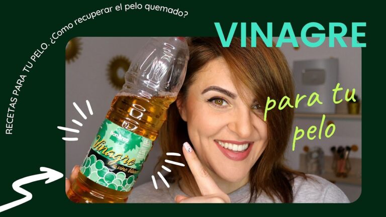 Beneficios del vinagre para el cabello