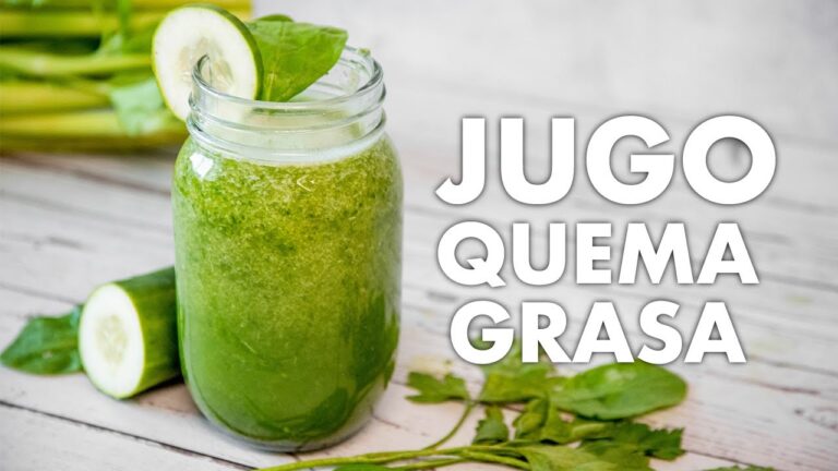 Jugo Verde: Ingredientes Clave para Quemar Grasa