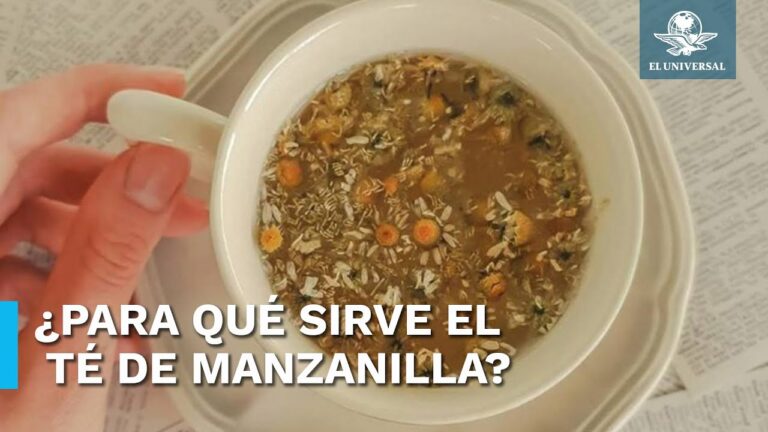 Beneficios del Té de Manzanilla