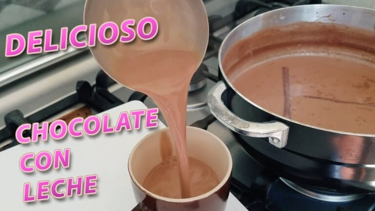 Cómo Hacer Chocolate con Leche: Receta Fácil y Deliciosa | Actualizado ...