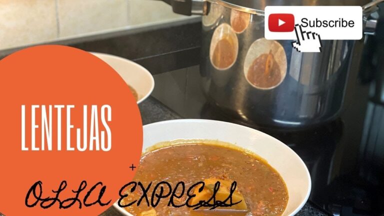 Tiempo Ideal para Cocinar Lentejas en Olla Express