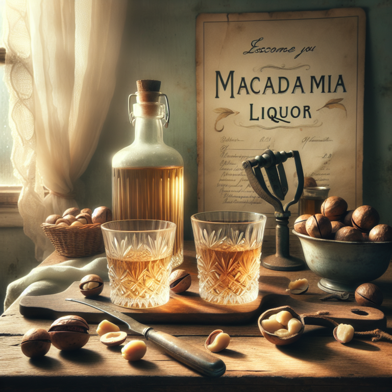 Delicioso Licor de Macadamia Casero: Receta Fácil y Rápida