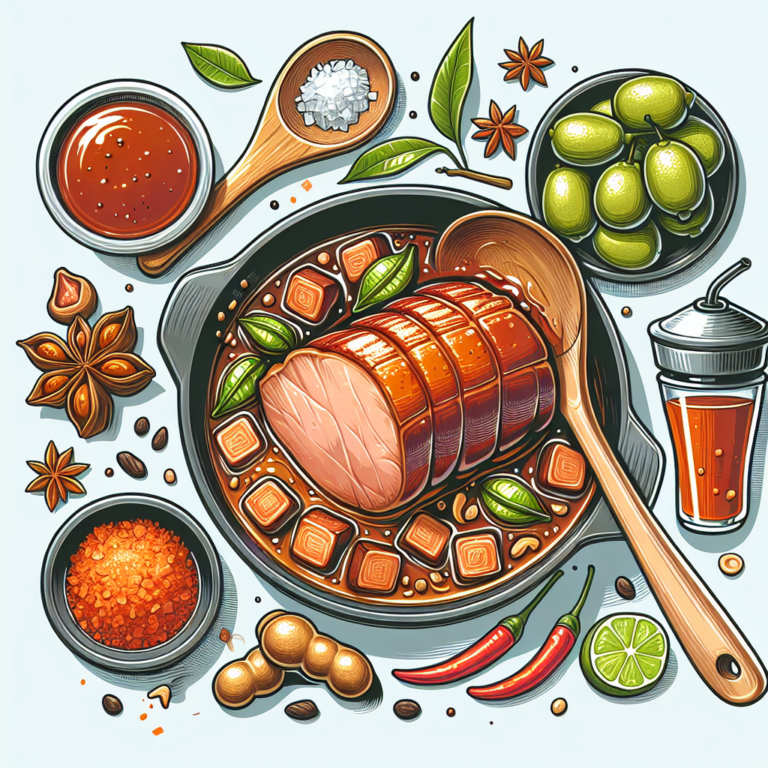 lomo en salsa de tamarindo y pasilla
