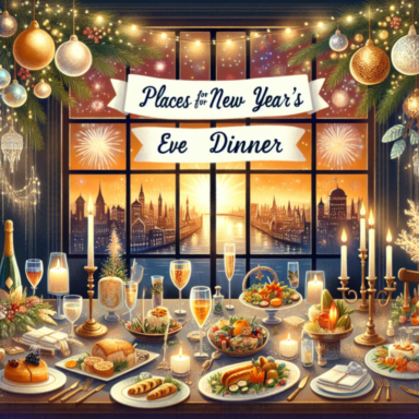 Los Mejores Lugares Para Cena de Año Nuevo: Ideas y Recetas Exquisitas