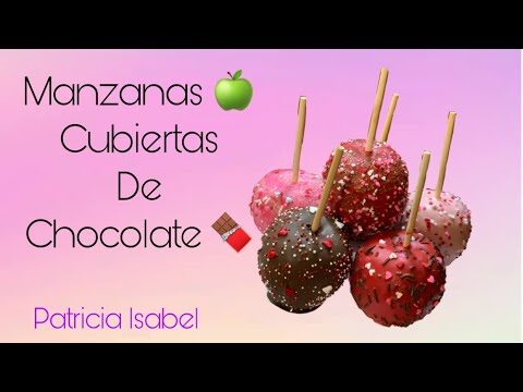 Manzanas Decoradas para un San Valentín Original